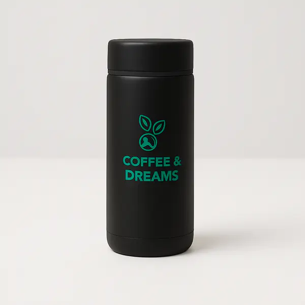 Stainless Steel Thermos - Black